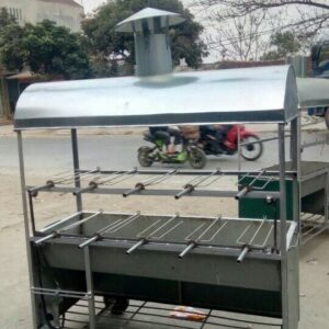 Lò quay vịt 4 con 2 tầng