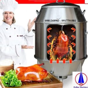 Lò quay gà vịt bằng than