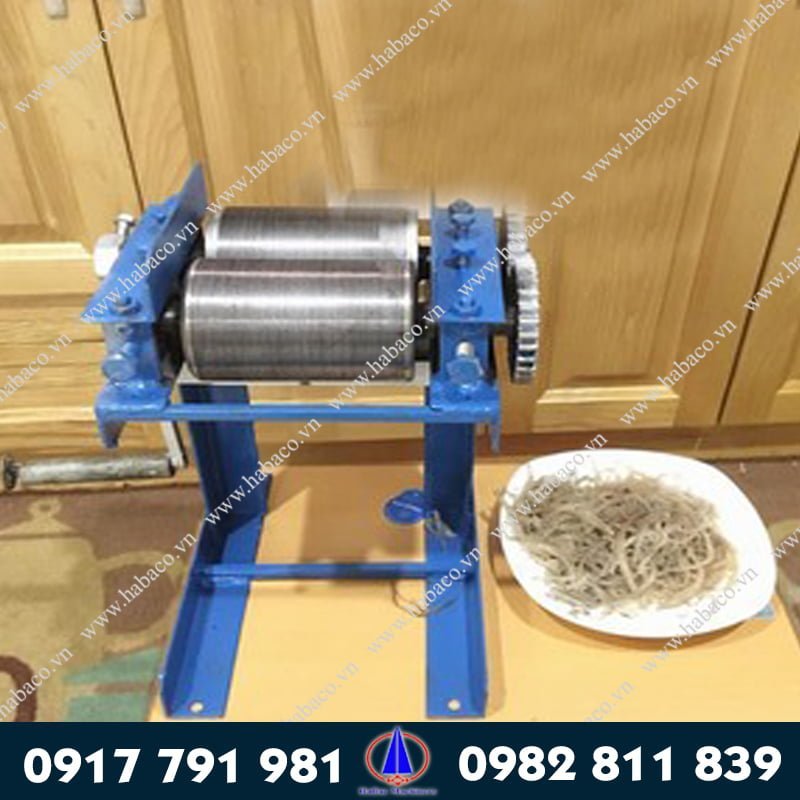 Máy thái bì lợn quay tay