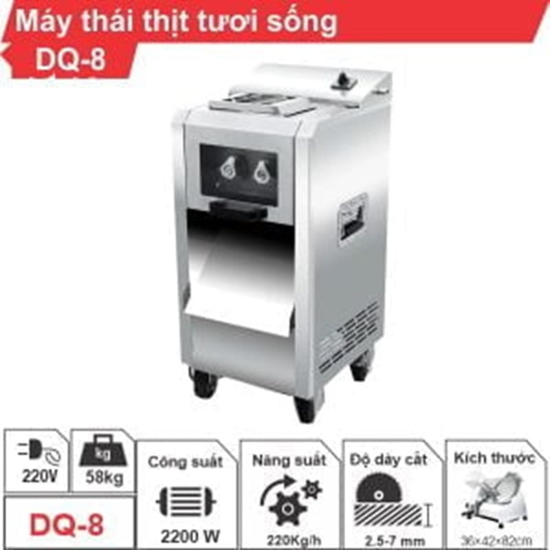Máy thái thịt DQ8