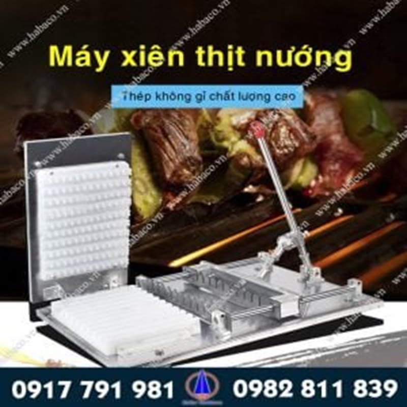 Máy xiên thịt nướng tự động