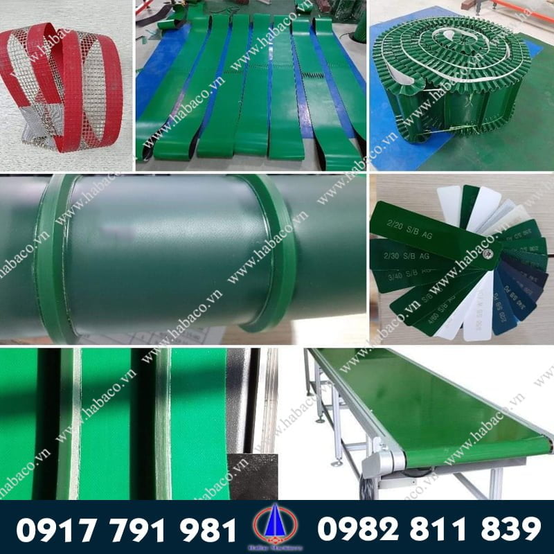 Sản xuất hệ thống băng tải dây chuyền theo yêu cầu