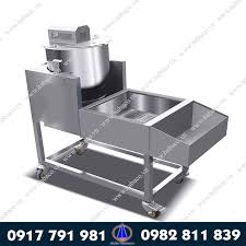 Máy làm bỏng ngô nấm dùng gas và điện
